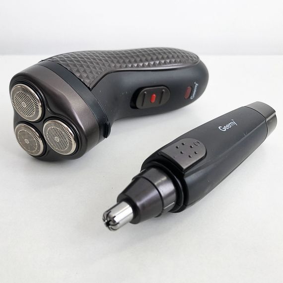 Професійна електробритва GEMEI GM-7113 Тример для бороди Бритва триммер MR-655 для бороди