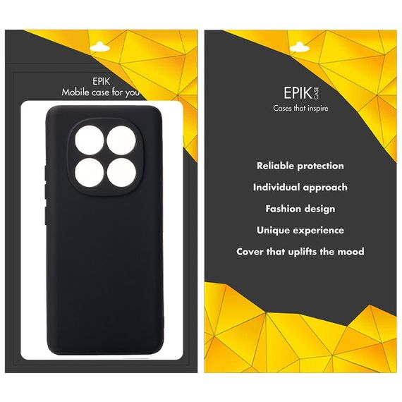 Чехол TPU Epik Black Full Camera для Xiaomi Poco X7 | Зображення 1