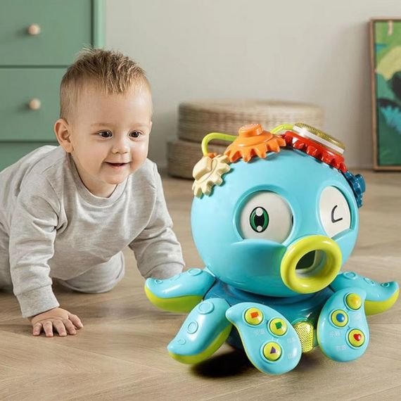 Дитячий розвивальний сортер "Восьменіг" EA013 світлові та звукові ефекти | Зображення 1