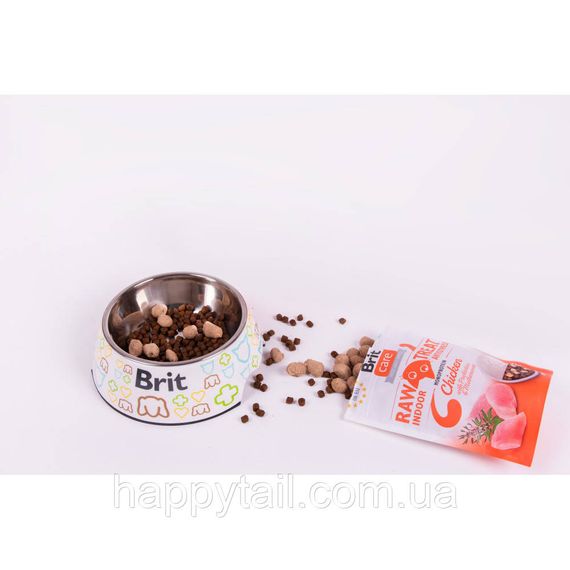 Лакомство Brit Raw Treat Freeze-dried Indoor and Antistress д/домашних котов д/успокаивает курица 40 г | Зображення 1