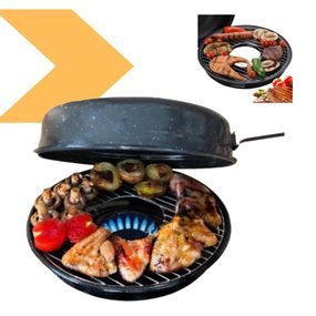 Гриль-газ с крышкой и антипригарным покрытием из нержавеющей стали для плиты Daikens (42623-_427)