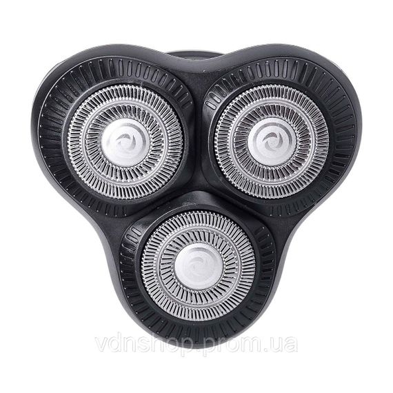 Електробритва 5 Вт 800 mAh бритва електрична бездротова з трьома голівками для гоління Чорна Sokany SK-16038B | Зображення 4