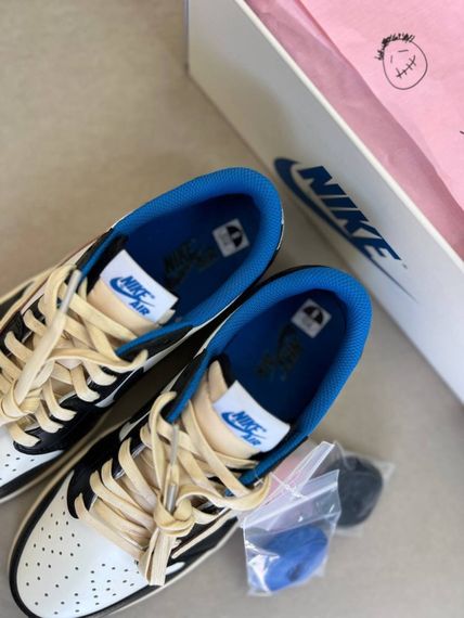 Кросівки Nike air Jordan 1 Low Fragment x Travis Scott ob429 | Зображення 6