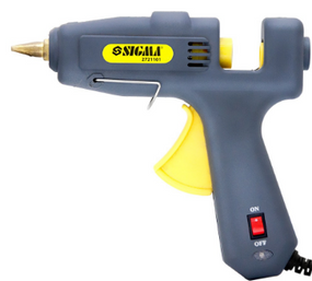 Пістолет термоклейовий d11,2мм 100W з вимикачем SIGMA