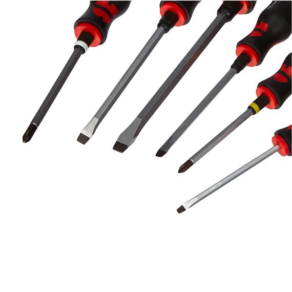 Набір викруток ZEBRA®, шестигранні, шліц та РН, 6шт. | Зображення 1