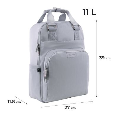 Рюкзак школьный GoPack Education Teens 179 бежевий (GO25-179M-2) | Зображення 7