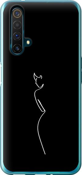 Чехол на Realme X50 Силуэт1 "4590u-1894-17620"