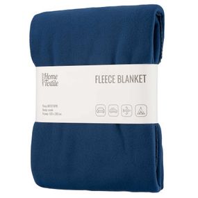 Плед Ardesto Fleece 100% полиэстер, синий 160х200 см (ART0710PB)