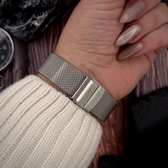 Класичний жіночий годинник Awarder 028L Silver-White Де би не була | Зображення 7