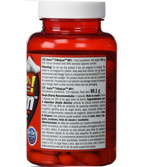 Трибулус Amix Nutrition TribuLyn 90% 750 mg 90 Caps | Зображення 1