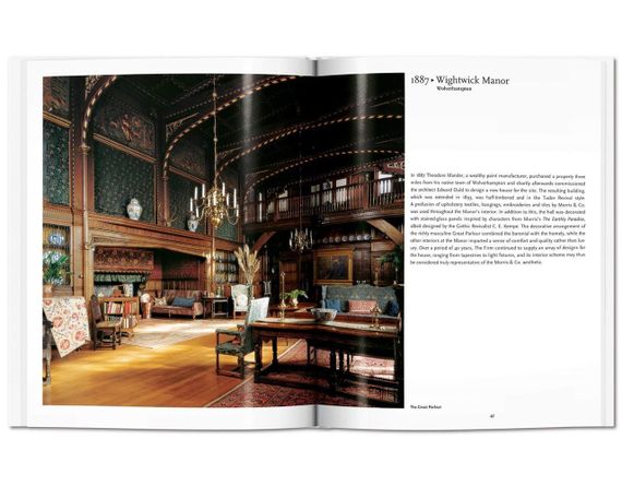 Книга з історії дизайну Вільям Морріс Morris. Charlotte & Peter Fiell, Taschen книги мистецтво культура | Зображення 2