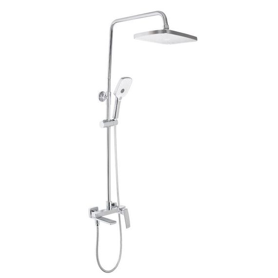Душова система універсальна Qtap Tern на три споживача (з виливом) QTTER1112CRM47592 Chrome