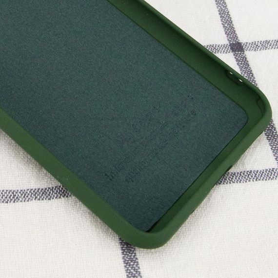 Чохол Silicone Cover Case для Xiaomi Redmi 9C dark green | Зображення 1