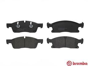 Колодки тормозные передние дисковые BREMBO, P50108