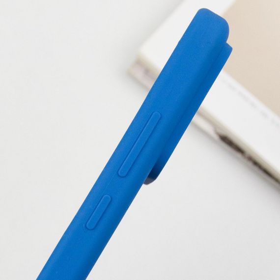 Чохол Silicone Cover Lakshmi Full Camera (AA) для Xiaomi 14 Синій / Navy Blue | Зображення 4