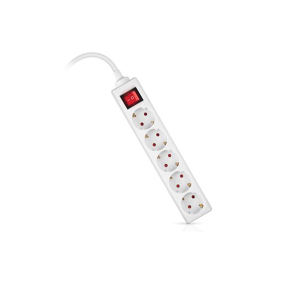 Мережевий фільтр живлення REAL-EL RS-Protect M 3m, white (EL122300027) | Зображення 2