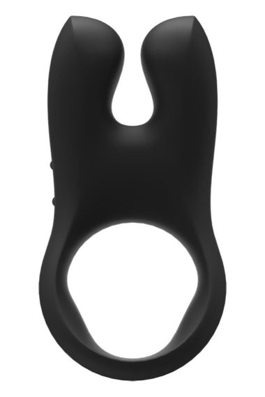 Ерекційне віброкільце Fun Factory Nos чорне, 8 см Sex Aura | Зображення 6