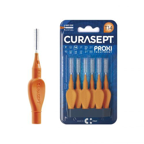 Йоржик міжзубний Curasept PROXI T14, помаранчевий, 6шт