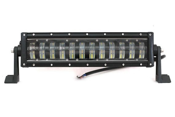 Світлодіодна балка (люстра) AllLight HP-96W ближнє+дальнє WHITE 12/24V | Зображення 4