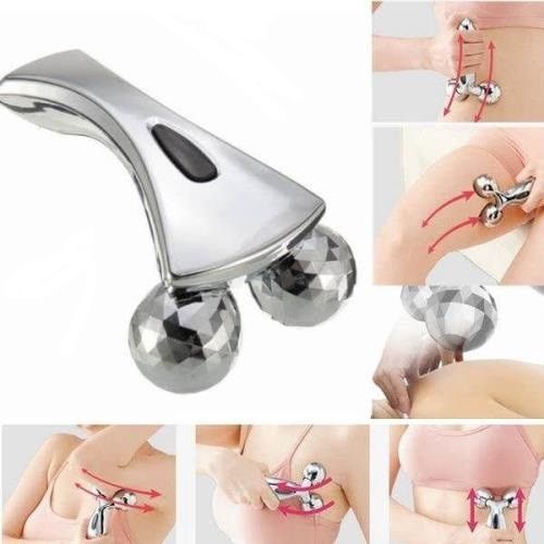 Роликовый массажер 3D MASSAGER для массажа лица и тела | Зображення 2