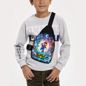 Сумка через плечо детская Супер Марио 29х17 см сумка слинг для мальчика (02172)