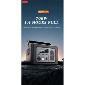 Портативна електростанція XO потужністю 700W 614Wh/192000 mAh Портативна зарядка Електрогенератор