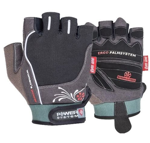 Рукавички для фітнесу Power System PS-2570 Woman’s Power жіночі Black S