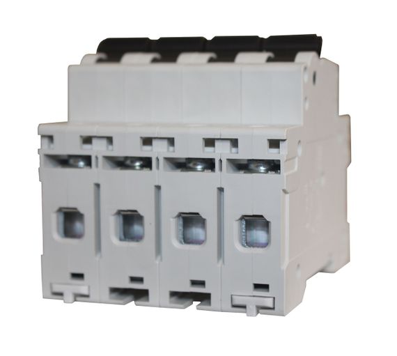 Автоматический выключатель ВА18-60 4Р 10А 6кА х-ка D Ny95504817 | Зображення 2