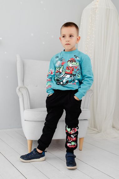 Костюм для хлопчика Носи своє 98 Бірюзовий (p-3335-172269) | Зображення 5