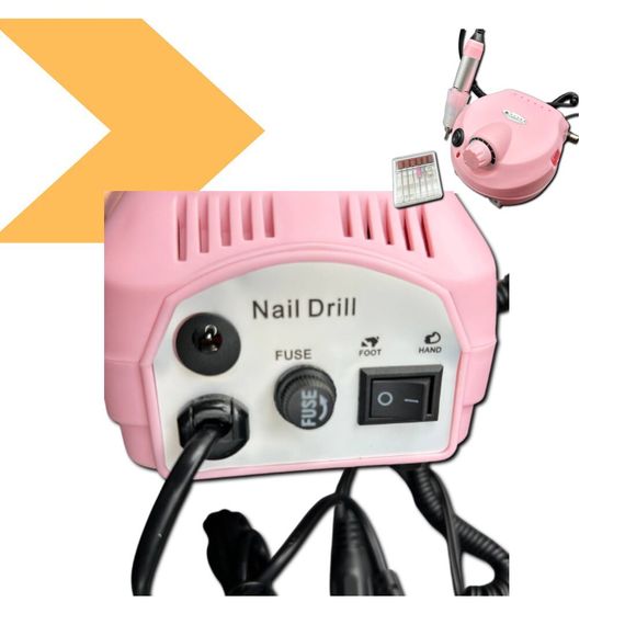 Фрезер для педикюра 6 насадок XPRO Beauty Nail DM-11-1 (3690_809) | Зображення 1