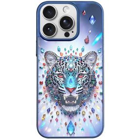 Чохол TPU+PC Crystal Hunt with MagSafe для Apple iPhone 16 Pro Max (6.9") Blue