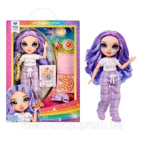 Кукла детская "Виолетта" Rainbow High 503705 серии "Junior High PJ Party" с аксессуарами