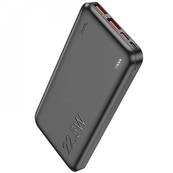 Портативное зарядное устройство Hoco J101 для телефона Power Bank 10000mAh 22.5W Черный