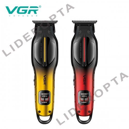 Тример VGR V-226 Gold, 9000 об/хв, LED-дисплей, 3 насадки (46212-V-226 GOLD_1038)