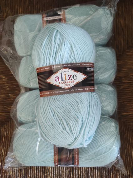 Пряжа Alize Lanagold Fine 522 полушерсть | Зображення 1