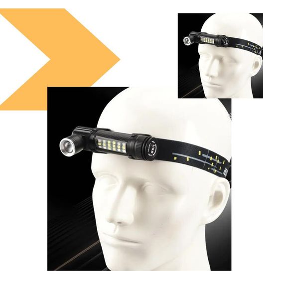 Ліхтар SY-2209 Р50+18SMD RGB, літій-іонний акумулятор, індикація заряду, ЗУ USB, zoom (47293-2209_182) | Зображення 1