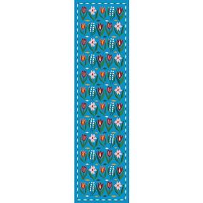 Доріжка на стіл Квітнути 150x40 см (DR__TR004)