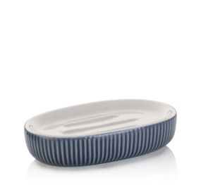 Мыльница Kela Ava 24424 13.5х8.5х3 см дымчато-синяя