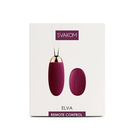 Виброяйцо с пультом управления Svakom Elva Violet | Зображення 7