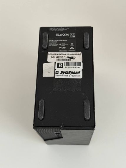 Неттоп Б-клас Bytespeed B760s USFF / Intel Core i5-12400 (6 (12) ядер по 2.5 - 4.4 GHz) / 16 GB DDR4 / 256 GB SSD M.2 / Intel UHD Graphics 730 / Блок питания в комплекте / Windows 11 б/в | Зображення 3