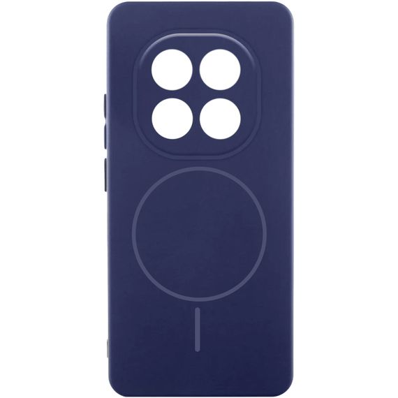 Чохол Silicone Cover Lakshmi Full Camera (AA) with Magnetic Fit для Xiaomi Redmi Note 15 Pro+ 5G Темно-синій / Midnight blue