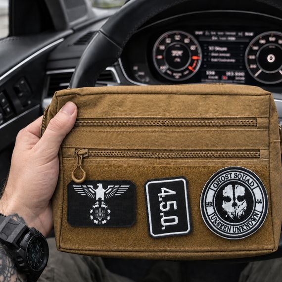 Чоловіча тактична сумка EDC Cordura 600D, сумка для патчів 25×20×5,5см койот XN-18 | Зображення 6