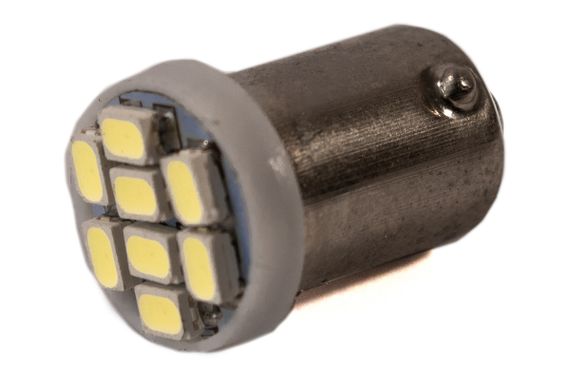 Світлодіодна лампа AllLight T 8.5 8 діодів 3014 BA9S 12 V WHITE