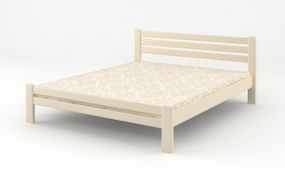 Двуспальная кровать iSmart Премьера Айвори 160х190 см (DDMBG-2080)