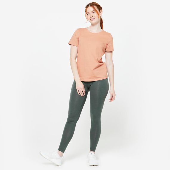 Легінси жіночі для фітнесу темно-зелені - XS UA40L30 | Зображення 1