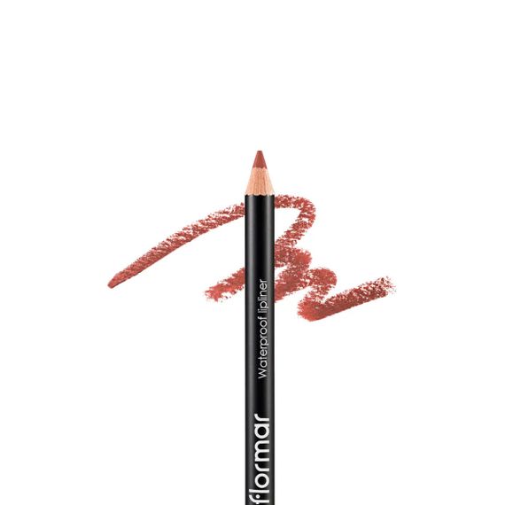 Водостойкий карандаш для губ Flormar 202, Pink Brown | Зображення 1