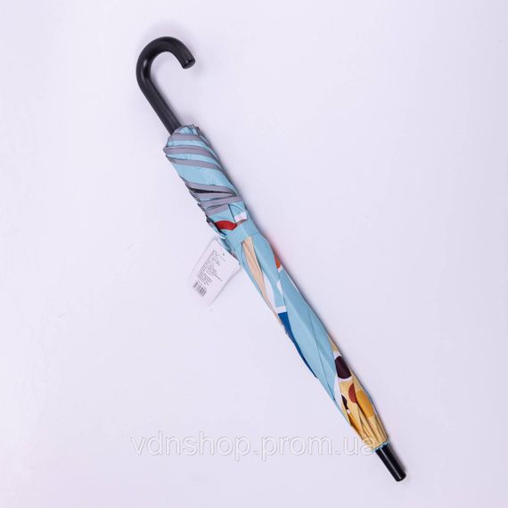 Парасолька дитяча механічна елегантна з принтом міцна надійна з поліестеру діаметр 90 см Блакитний HP-23-13BL | Зображення 4