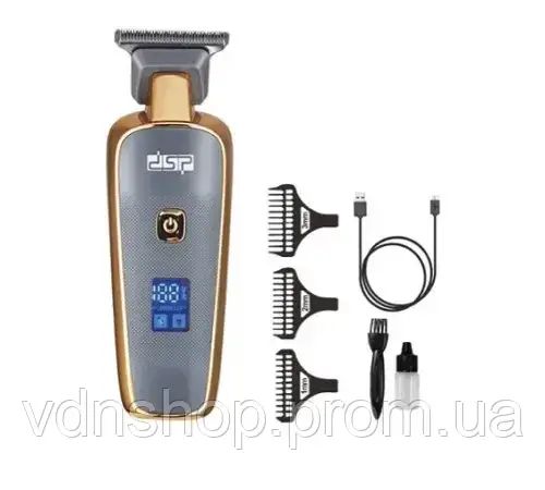 Триммер для бороды с LED-дисплеем DSP 90458