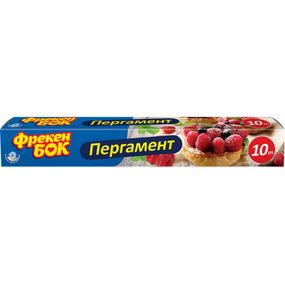 Бумага для выпечки пергаментная Фрекен БОК 10 м (4823071643435) - Топ Продаж!