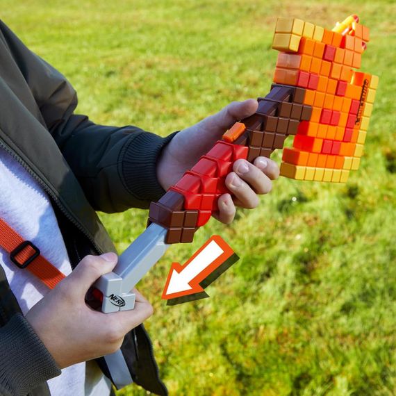 Бластер-сокира з Майнкрафт NERF Minecraft Firebrand | Зображення 7